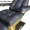 Luxury  Suite Salon Furniture  | Beauty Salon Electric Curved Cosmetic Bed Peddle & Remote Controlled, Trolley & Chair