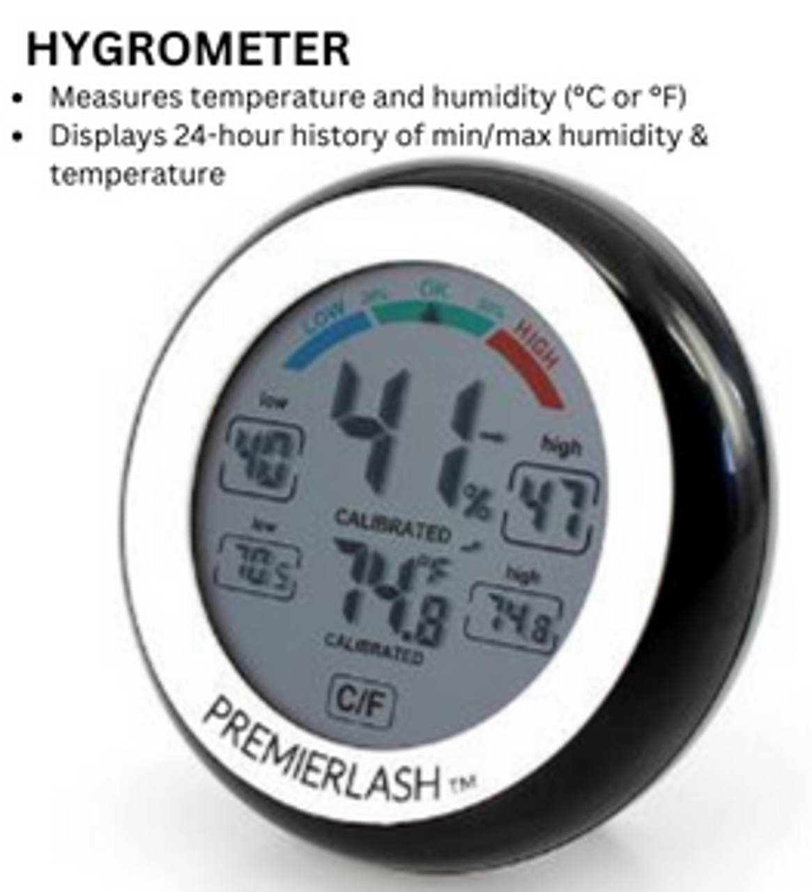 Thermo-hygromètre digital