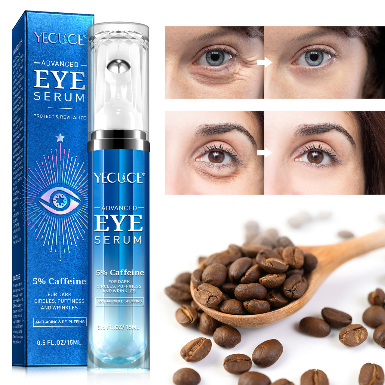 Advance Eye Serum with Caffeine | Dark Circles & Wrinkles