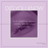 Have you considered on-line lash training?