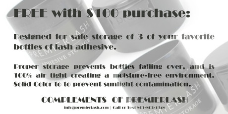July Special | Free with any $100 purchase