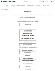 Visit Our Help Center |  Order Tracking