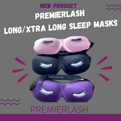 JUST ARRIVED!  ASSORTED COLORS LASH SLEEP MASK FOR LONG/XL LASHES!