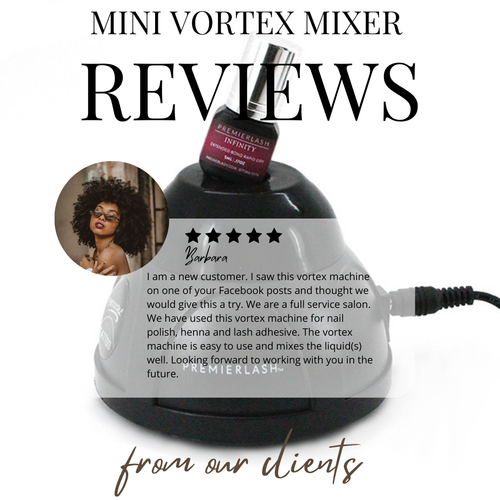 Mini Vortex Mixer | 4,000 RPM, Lash Adhesive, Nail Polish, Tattoo, Permanent Makeup