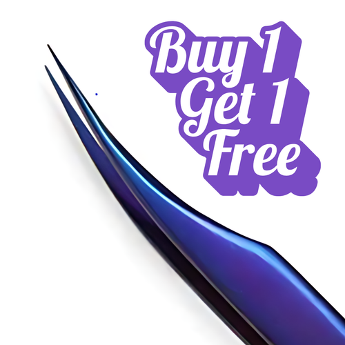 Plasma Sword Tip Lash Tweezers | 5.2" (13cm)