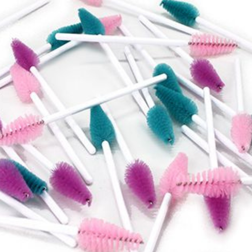 Full Head Tear Drop Mascara Wands Purple, Pink & Aqua