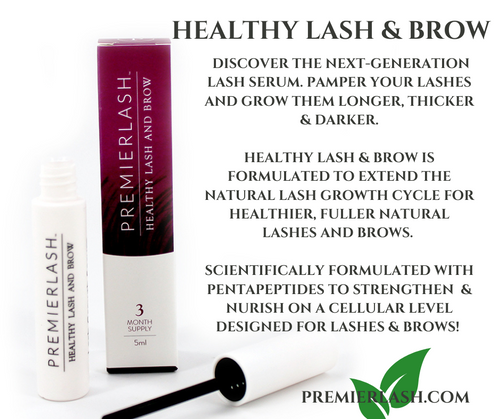 Healthy Lash & Brow with Pentapeptide | Growth Serum