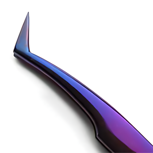 Plasma Slim L Lash Tweezers | 5.5" (14cm)