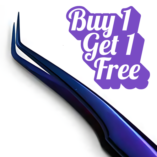 Plasma 45º Tweezers 9mm tip | 5.5" (14cm)