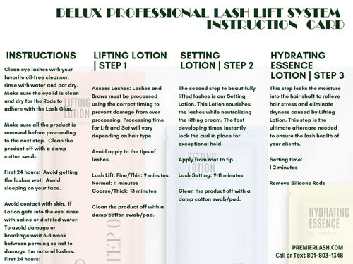 DLUX Illumination Korean Lash Lift Lotion | 15 Clients DLUX Illumination Korean Lash Lift Lotion | 15 Clients