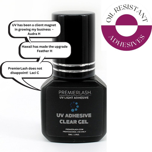 UV Adhesive | Clear Gel Classic, Volume & Mega Volume, 5ml