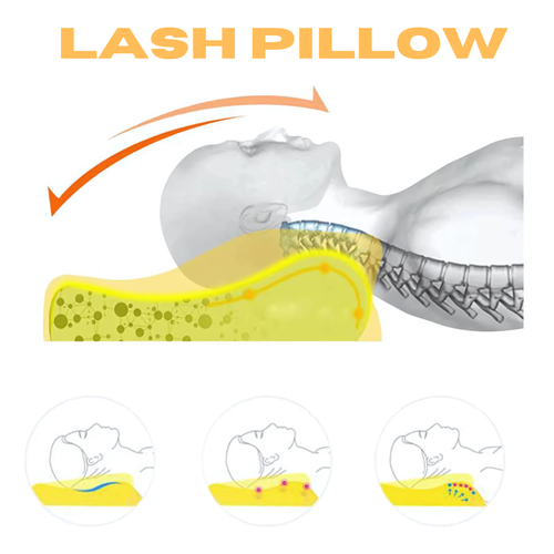 Ergonomic Lash Pillow