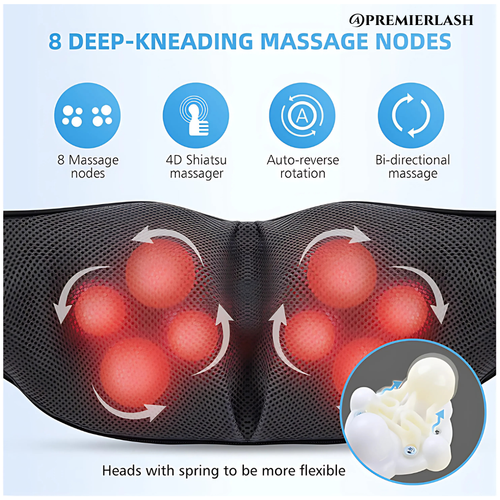 Shiatsu Neck & Shoulder Massager | Heat & Kneading