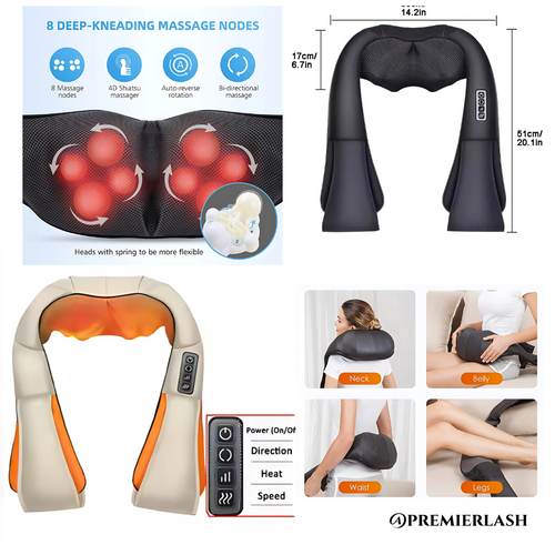 Shiatsu Neck & Shoulder Massager | Heat & Kneading