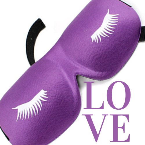 Blackout 3D Contoured Deep Cup Sleep Mask For Lash Extensions