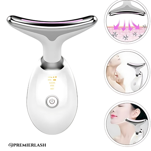 Wholesale Face & Neck Massager 7 Color LED, Heat & Vibration Wholesale Face & Neck Massager 7 Color LED, Heat & Vibration