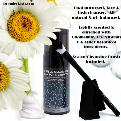 Chamomile Bubble Facial Cleanser (100ML) With Swoop Cleansing Brush