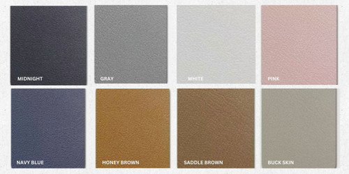 Salon Bed Leather Colors