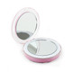 Pocket Sized Hand Held  LED Mirror | USB Re-Chargeable