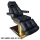 Luxury  Suite Salon Furniture  | Beauty Salon Electric Curved Cosmetic Bed Peddle & Remote Controlled, Trolley & Chair