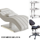 Luxury Suite | 3 Motor Lux Modern Beauty Modern Lash Curved Bed, Trolley & Chair