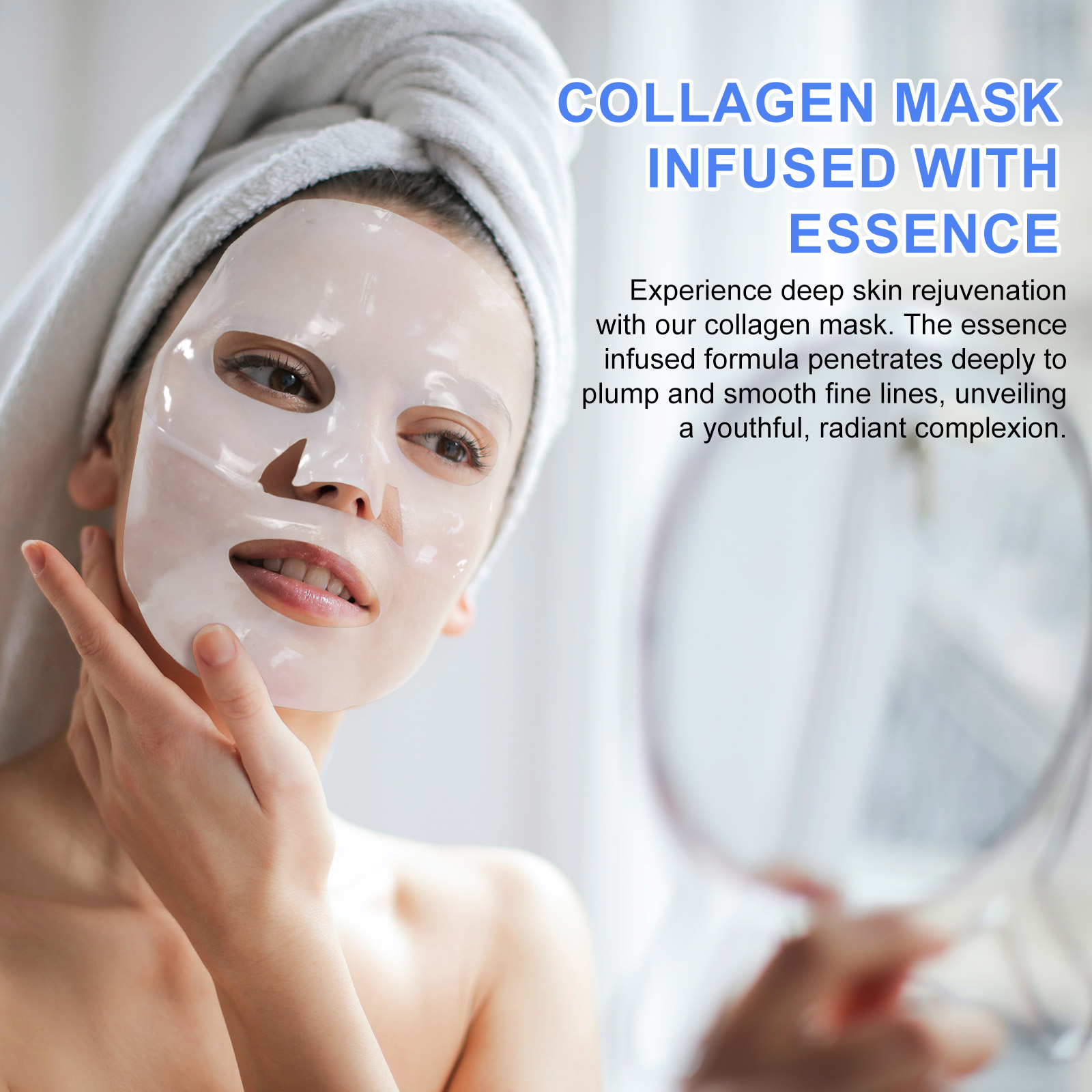 Collagen Face Masks, Anti Wrinkle, Lifting & Firming
