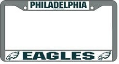 Philadelphia Eagles License Plate Frame Chrome Z157-9474609963