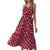 Polka Dot Shoulder-straps High Fashion Women Dress - Red A392-fasd0071