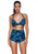 Floral Printed Bikini Swimsuit H721-XMCFC16945