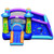Castle Jumping Bouncer with Water Slide and 550W Blower - Color: Blue D681-OP70398+ES10150US