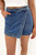 Ashleigh Blue Faux Wrapped Mini Denim Skort T543-8787342917874