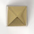 Set Of Two Gold Metal Elongated Pyramid Decor Pieces N270-392525