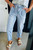 Beau Blue High Rise Barrel Relaxed Patch Pocket Jeans T543-8783307079922
