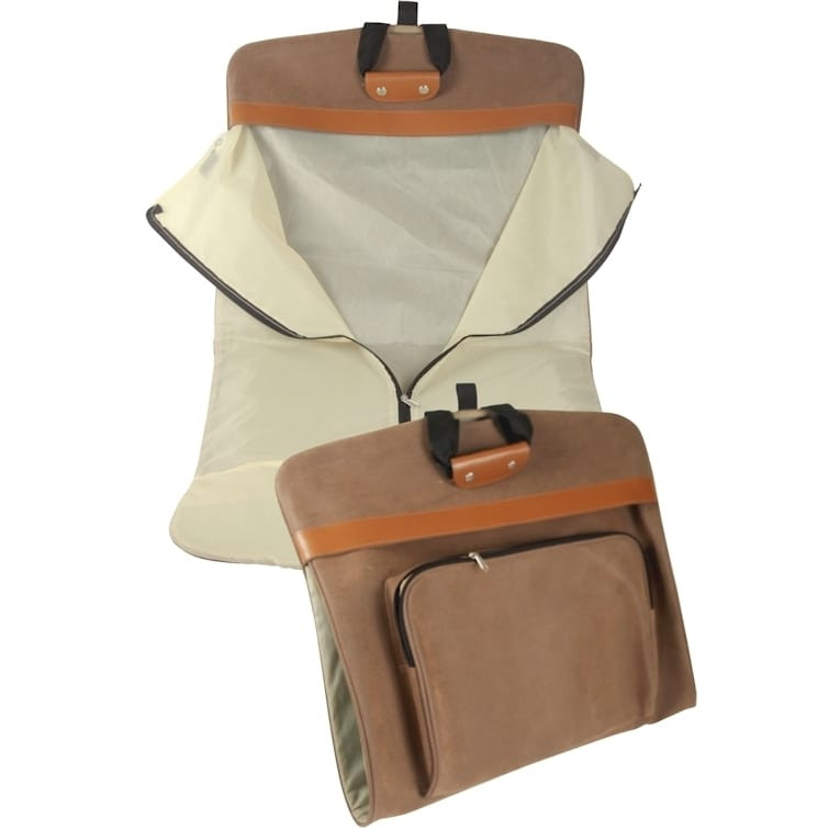 Faux Suede Garment Bag D800-170-EGMT