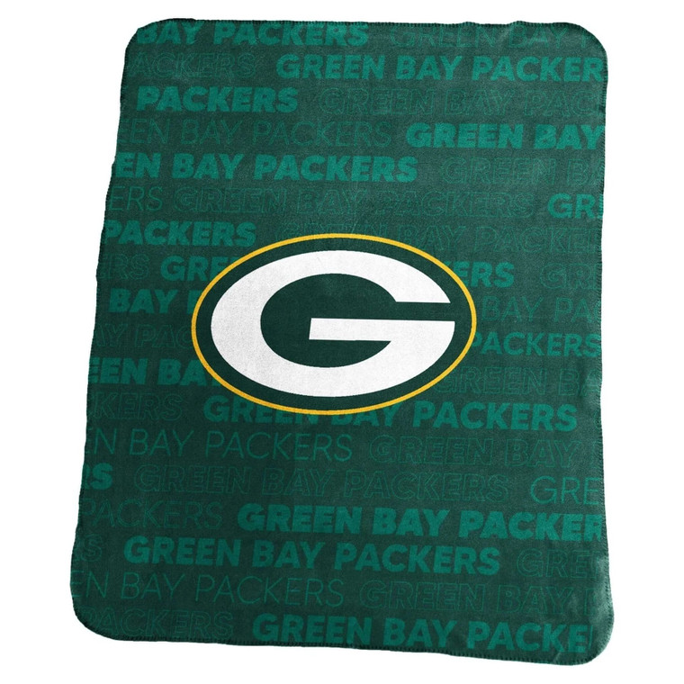 Green Bay Packers Blanket 50x60 Fleece Classic Z157-629366895