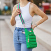 Kelly Green/Pink/Green