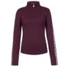Aubergine/White