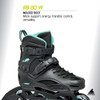 Black/Light Blue