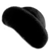 Black/ Mink/Black Fox