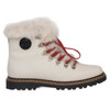 Ecru Pebble Grain/White Shearling