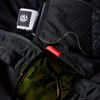 Black Plum Grid Corduroy