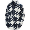 Navy Houndstooth AOP