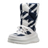 Navy Houndstooth AOP