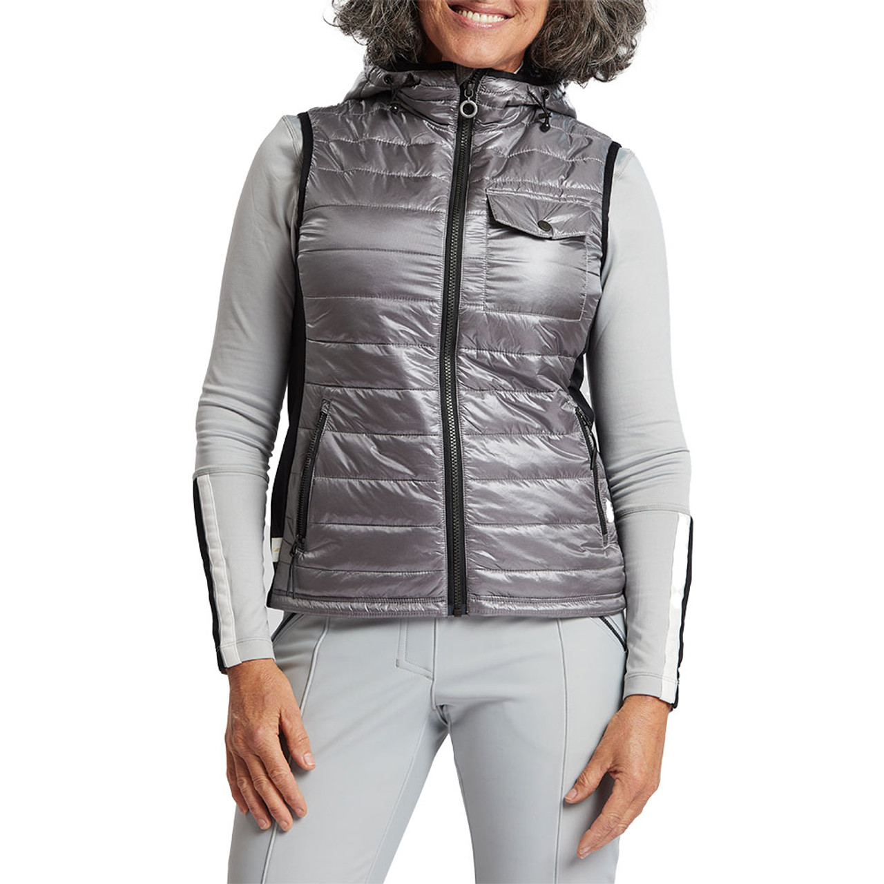 【Sobaq】PR Gorp Chrome hood Vest OHSHO Perla Vest (Women's)