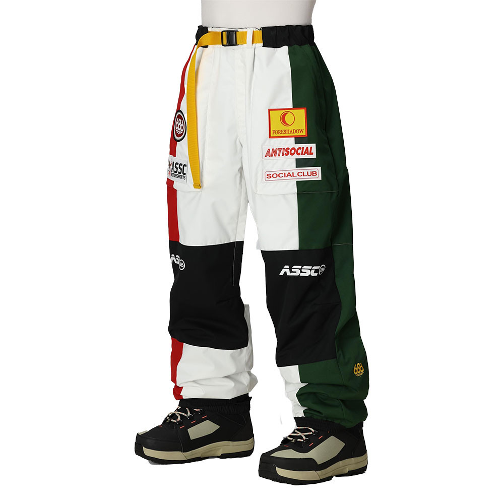 686 Men's Standard Shell Pant 新品 タグ付き 686 x ASSC F1 Shell Snowboard Pant (Men's) - Peter Glenn Ski and