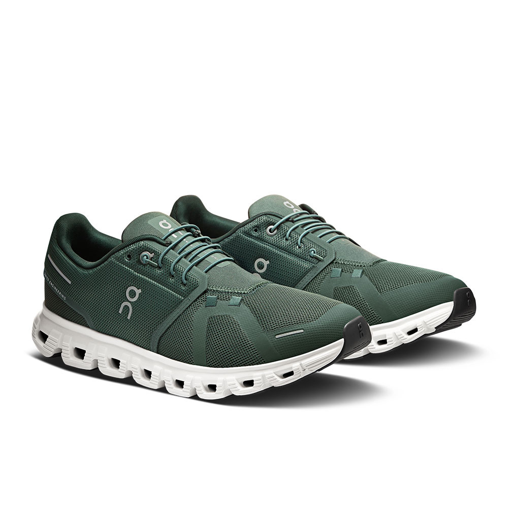 On Cloud 6 Running Shoe (Men's) - Olive/Evergreen - Peter Glenn