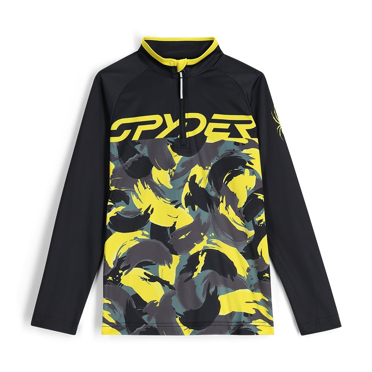 Spyder Camo 1/2-Zip Mid-Layer (Boys') - Peter Glenn Ski and