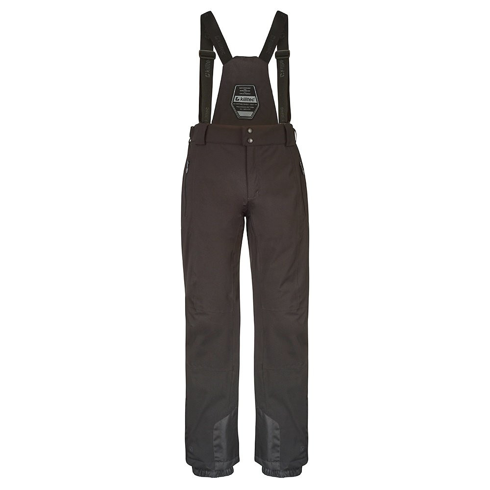killtec heren Skibroek/functionele broek met afneembare riemen Enosh, dunkelorange, XL, 30920-000