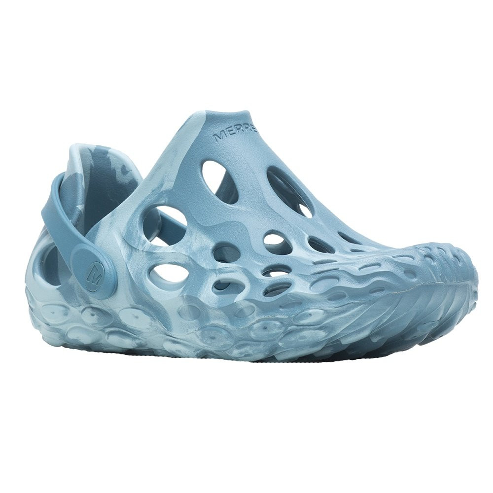 NEW Merrell Hydro Moc Blue Gray Marble Clogs Slip On Water Shoes Mens 6 Womens 8 NEW Merrell Hydro Moc Blue Gray Marble Clogs Slip On Water  main image 2