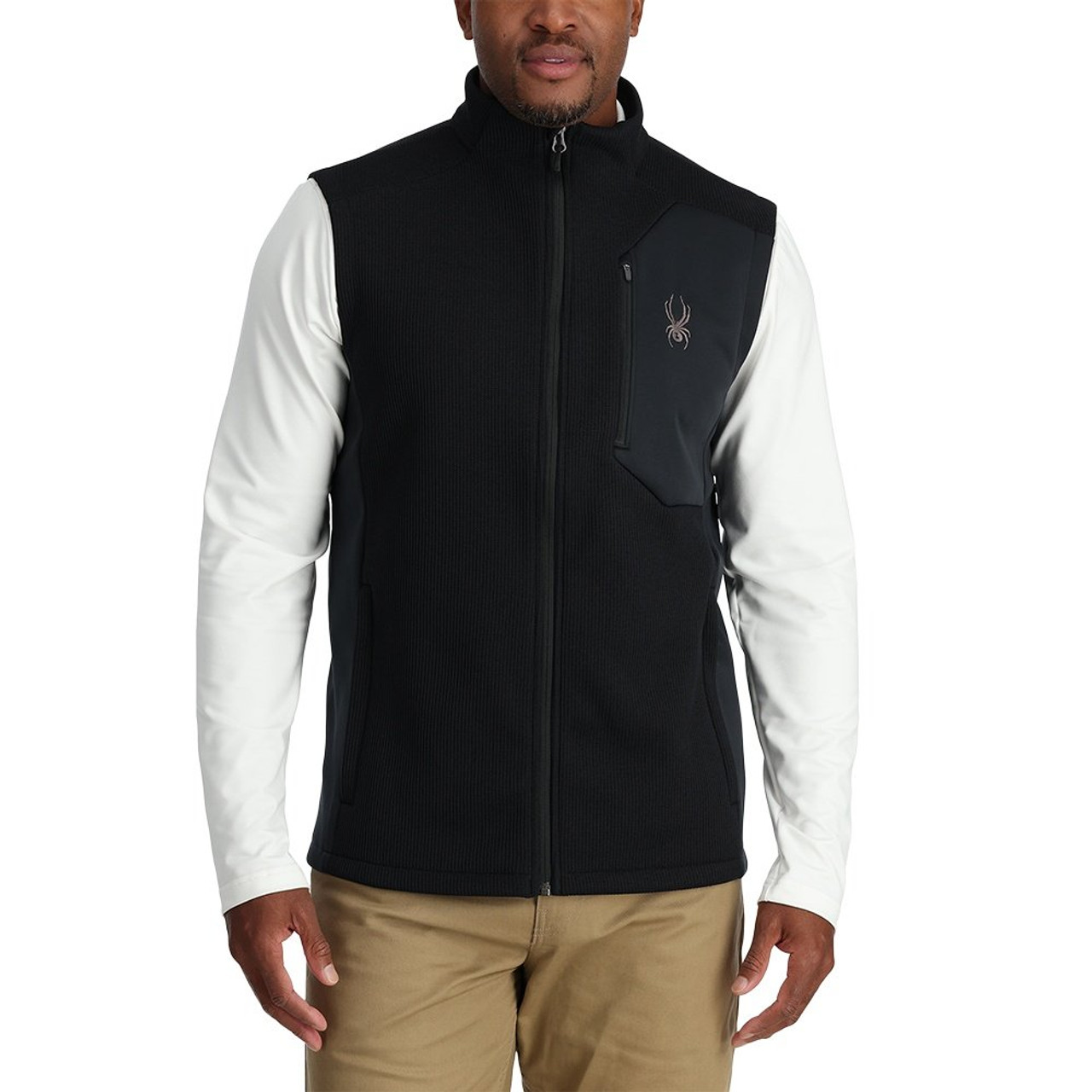 スノーボード spyder wear 3way dermizaxjacket vest Spyder Bandit Fleece Vest (Men's) - Peter Glenn Ski and Sports